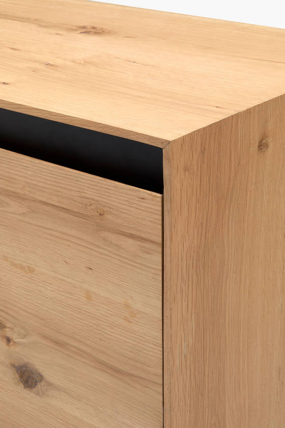 Yomara Black/Brown Sideboard