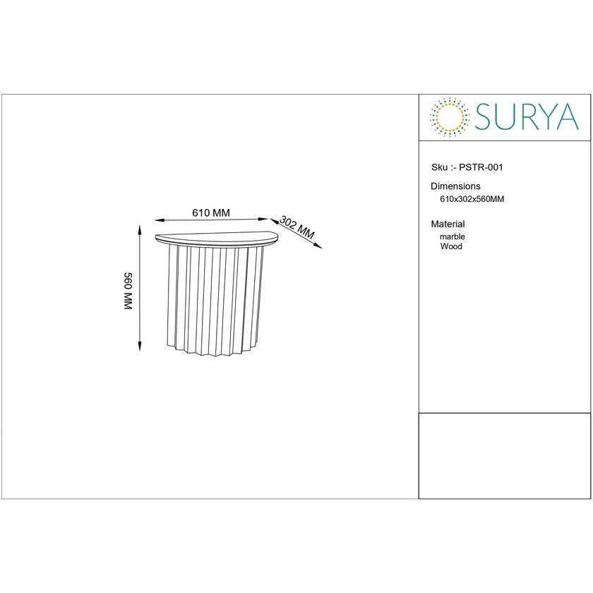 Keyetta White End Table