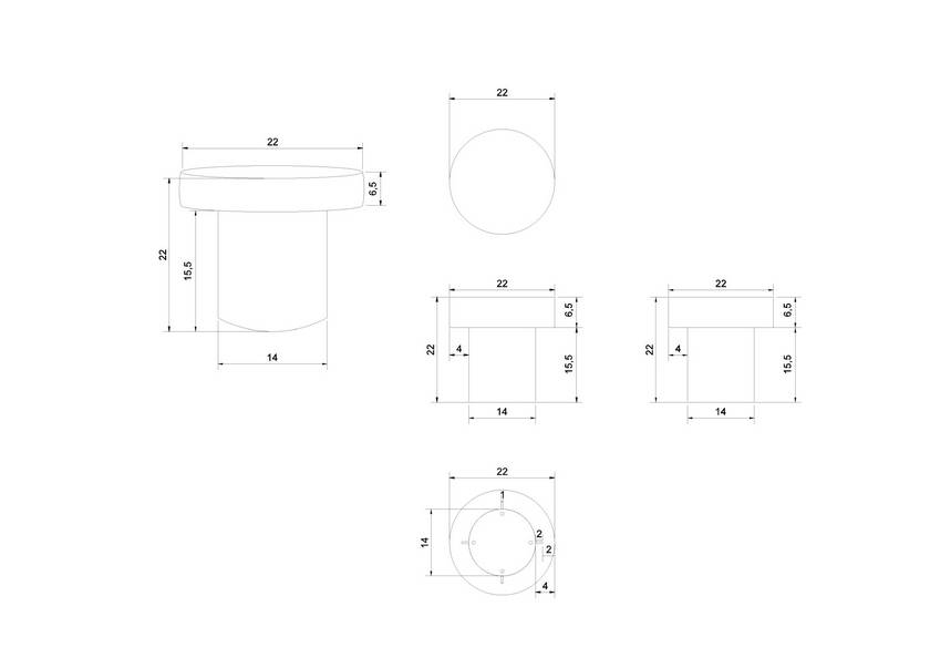 Melitza Dark Brown End Table