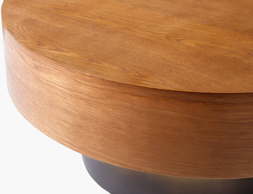 Raechell Dark Brown Coffee Table