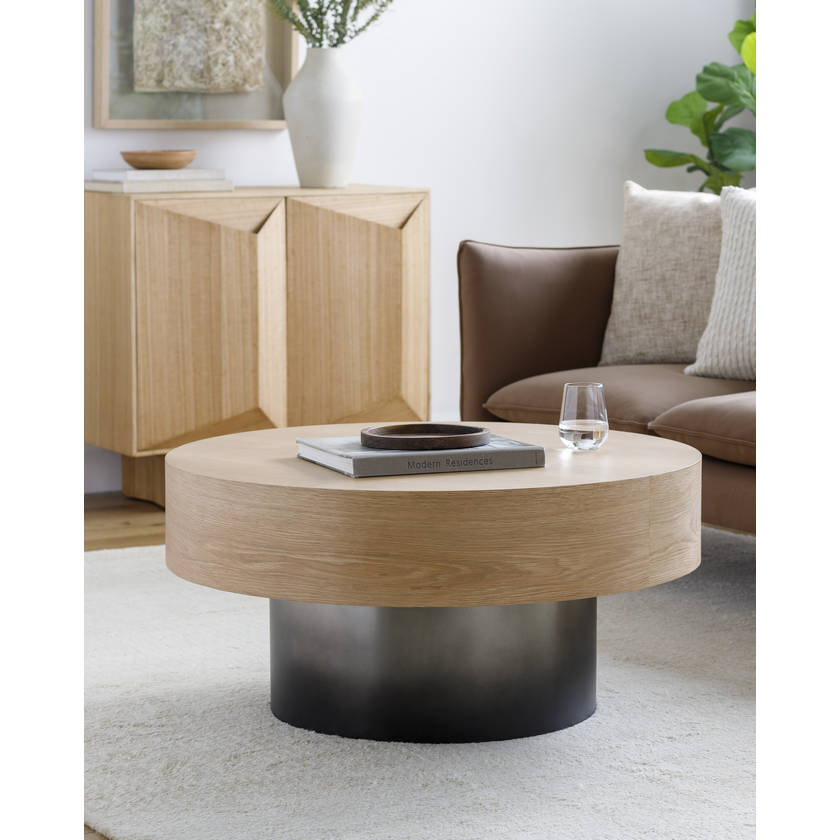 Raechell Metallic - Nickel Coffee Table
