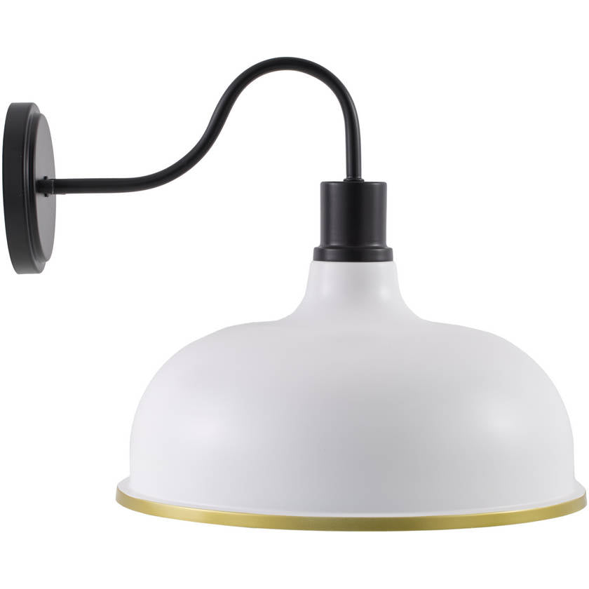 Sharieka Rustic White Wall Sconces