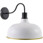 Sharieka Rustic White Wall Sconces