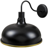 Sharieka Rustic Black Wall Sconces