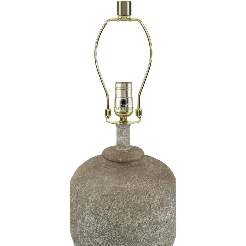 Riki Traditional Light Gray/Beige Table Lamp