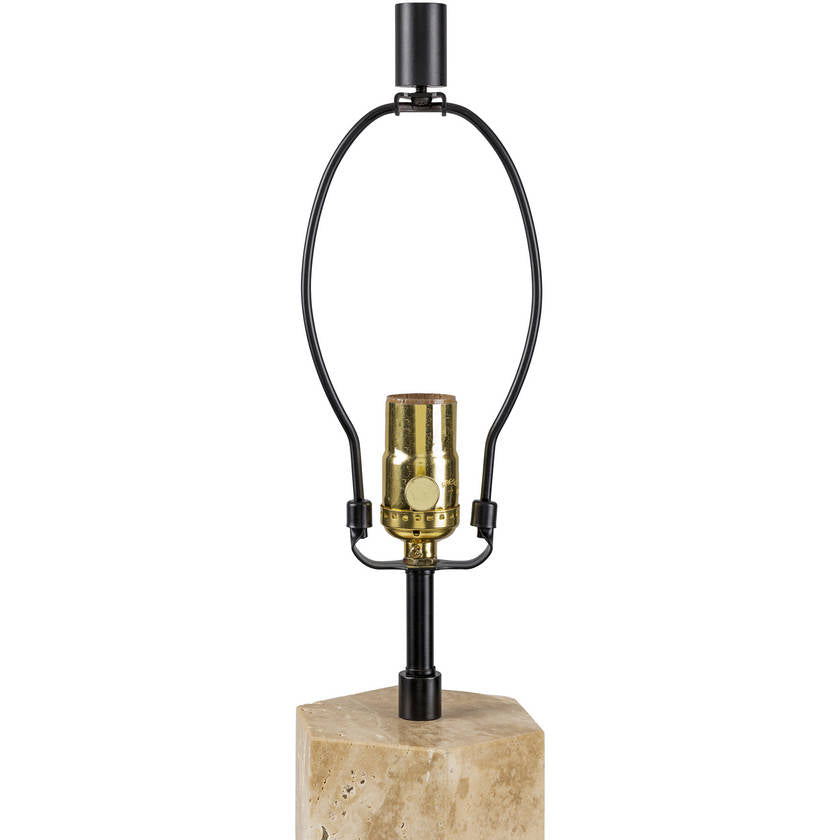 Katalina Rustic Amber/Black Table Lamp