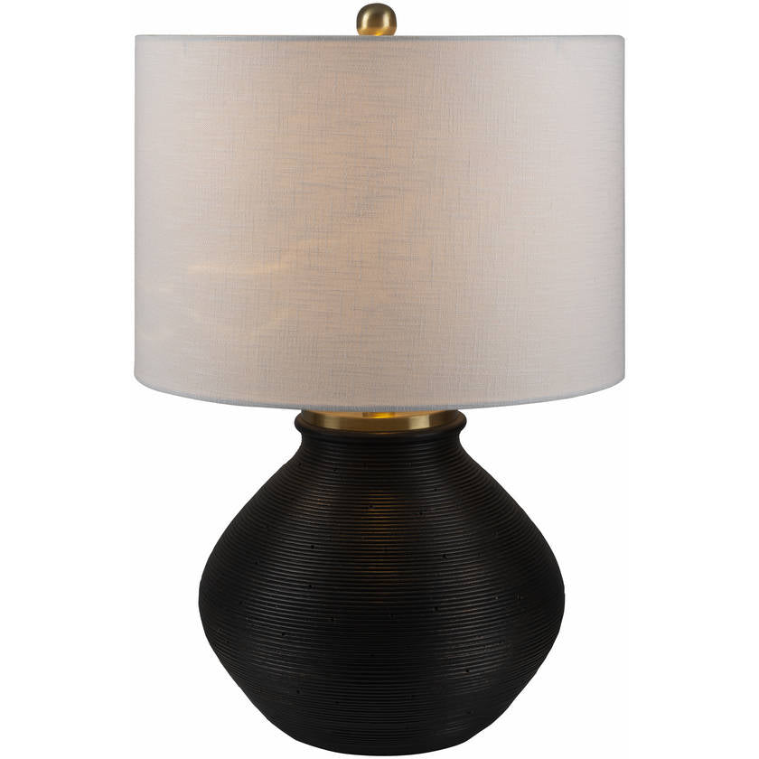 Genk Traditional White Table Lamp