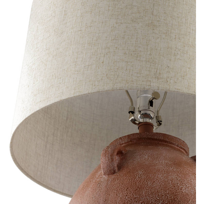 Kabir Global Red Table Lamp