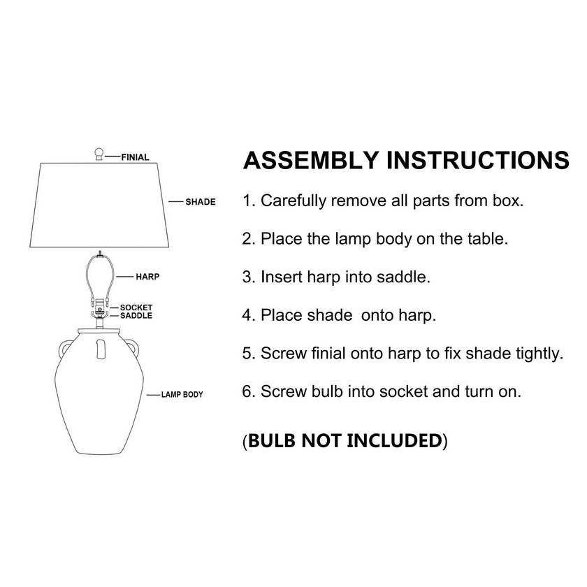 Kabir Global Red Table Lamp