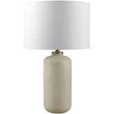 Eryka Traditional White Table Lamp