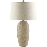 Malinda Global White/Wheat Table Lamp