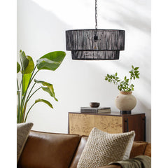 Bonny Rustic Black Ceiling Lighting