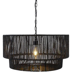 Bonny Rustic Black Ceiling Lighting