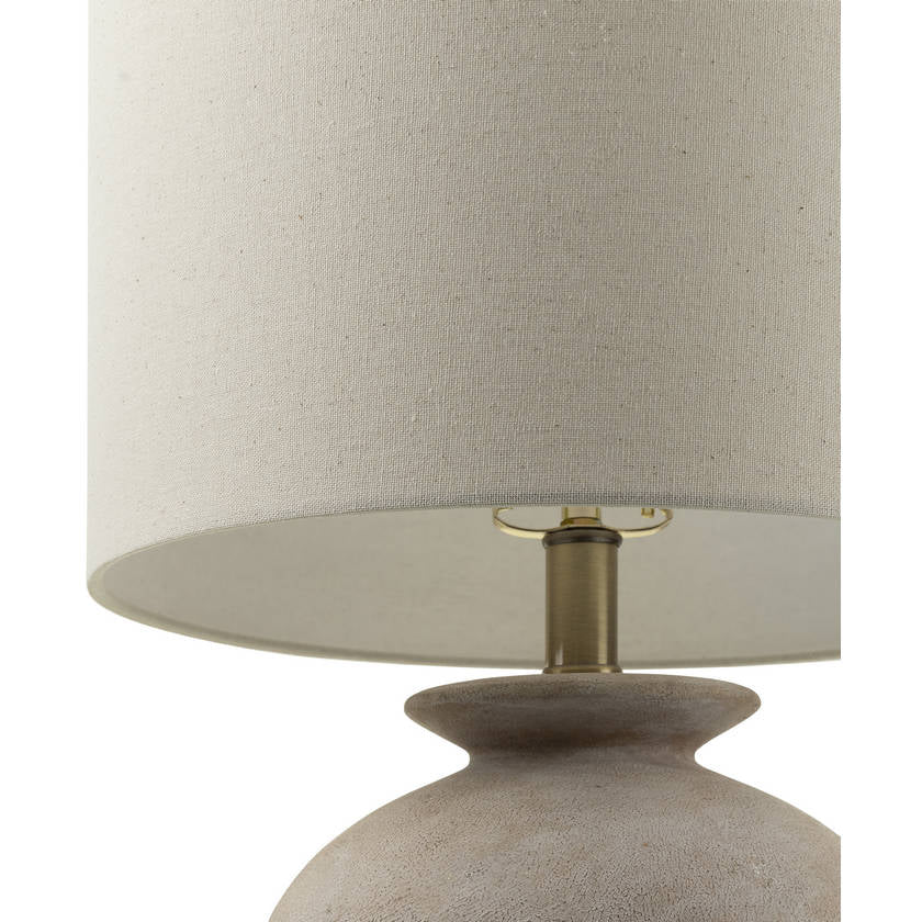Emmalee Traditional Cream Table Lamp