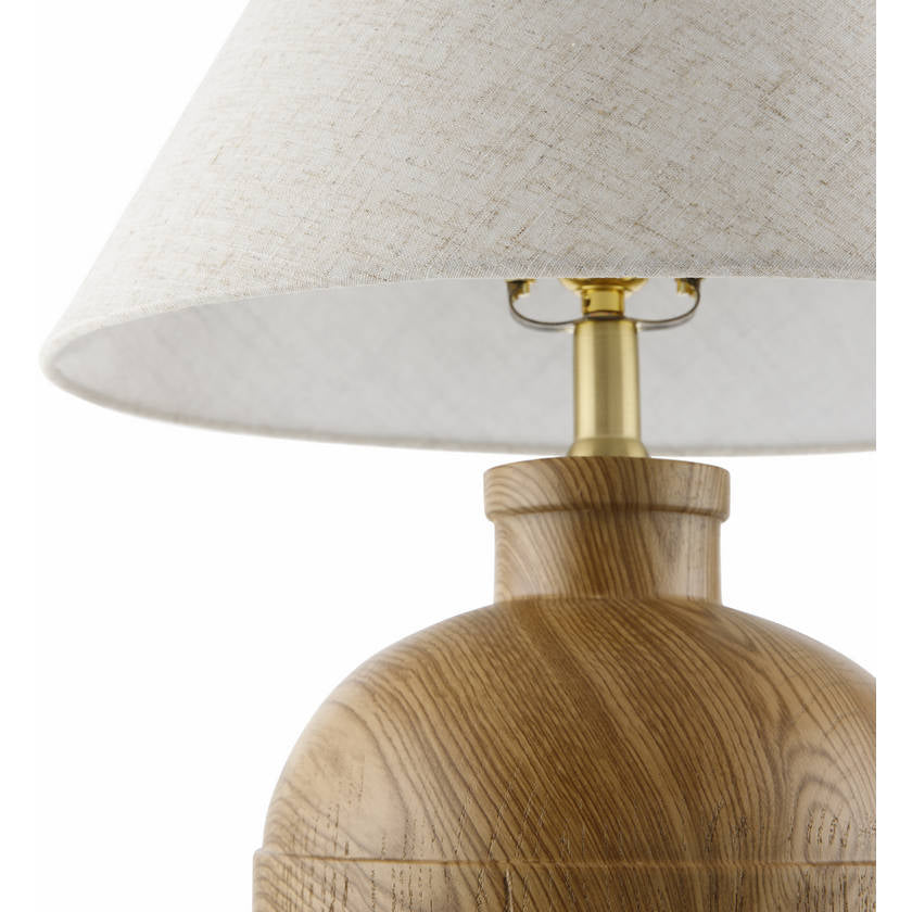 Jeriesha Global Brown Table Lamp