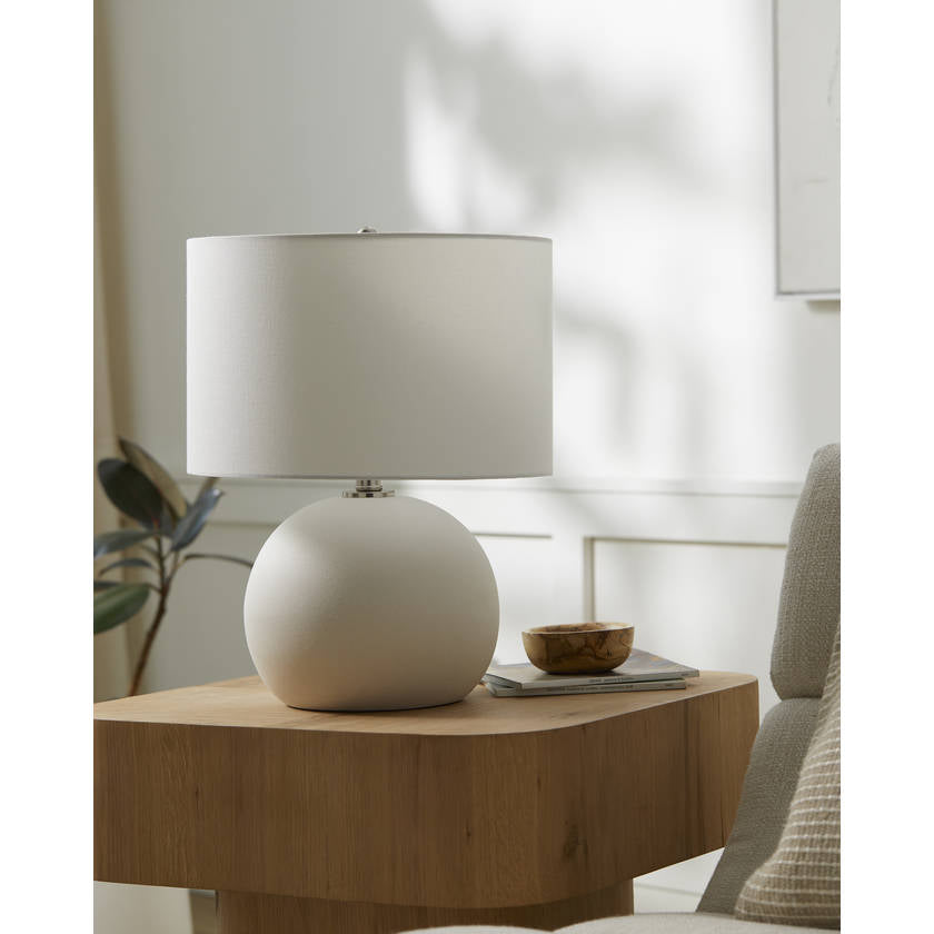 Shatika Global Cream Table Lamp