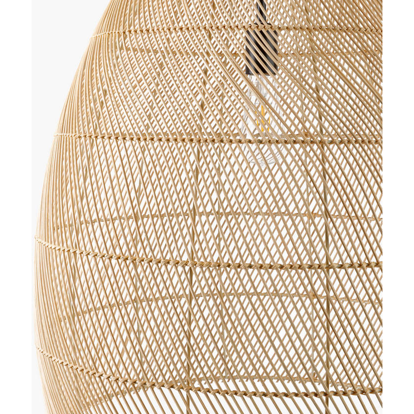 Topsham Rustic Cream/Black Ceiling Lighting