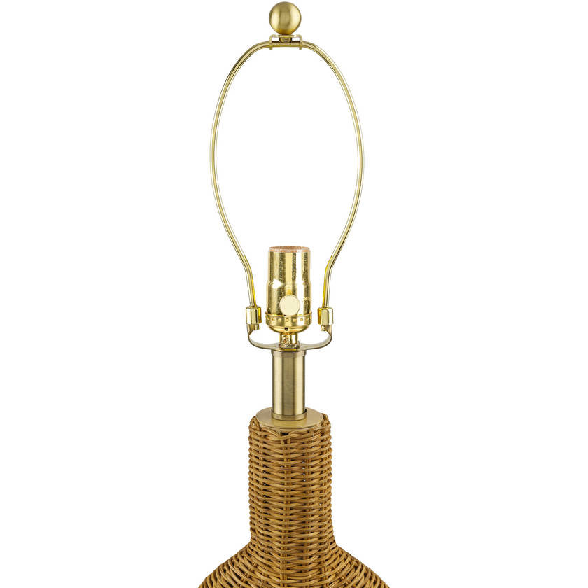 Caleigh Global Brown Table Lamp