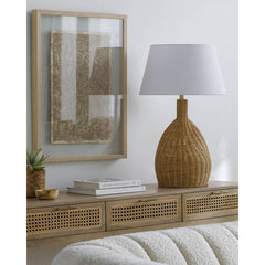 Caleigh Global Brown Table Lamp