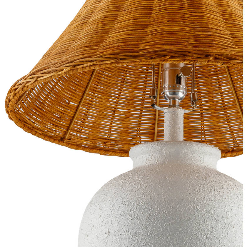 Jairo Global White Table Lamp