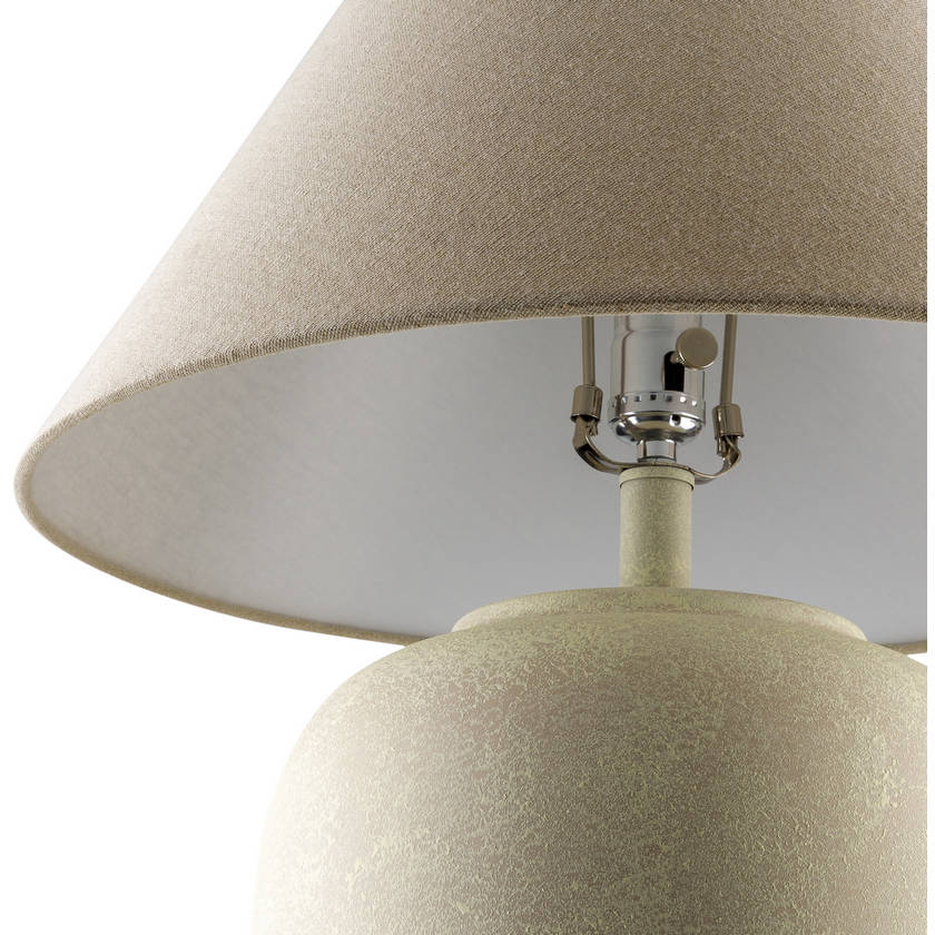 Sopheak Traditional White Table Lamp