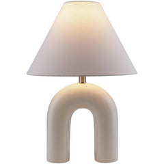 Quenten Global White Table Lamp