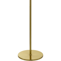 Shaana Modern Metallic - Brass Floor Lamp
