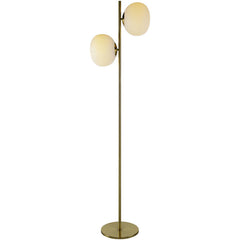 Shaana Modern Metallic - Brass Floor Lamp