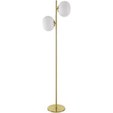 Shaana Modern Metallic - Brass Floor Lamp