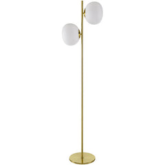 Shaana Modern Metallic - Brass Floor Lamp