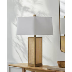 Jenika Global Brown Table Lamp
