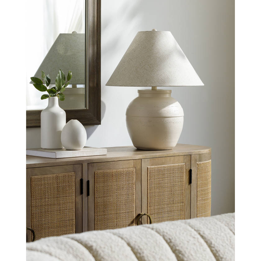 Shata Global Cream Table Lamp