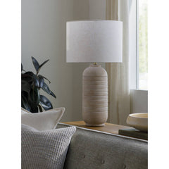 Margarito Traditional Brown Table Lamp