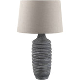 Joy Traditional Light Gray Table Lamp