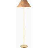 Maghan Traditional Metallic - Brass Floor Lamp