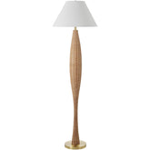 Alexcia Traditional Tan Floor Lamp