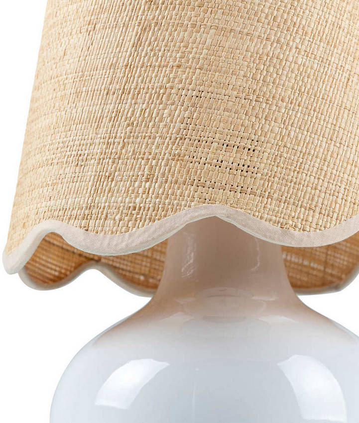 Kolleen Cottage White Table Lamp