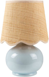 Kolleen Cottage Blue Table Lamp