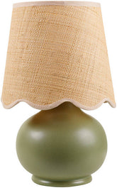 Kolleen Cottage Green/Beige Table Lamp