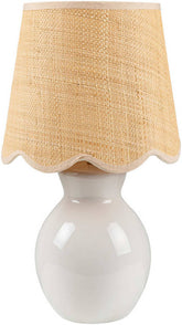 Reann Cottage White Table Lamp