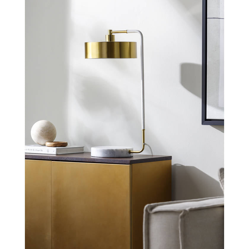 Adriann Rustic Gold Table Lamp