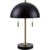 Anjel Global Black Table Lamp
