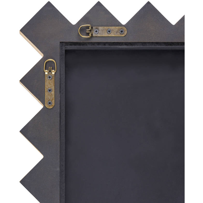 Alexsandra Modern Gold Wall Mirror