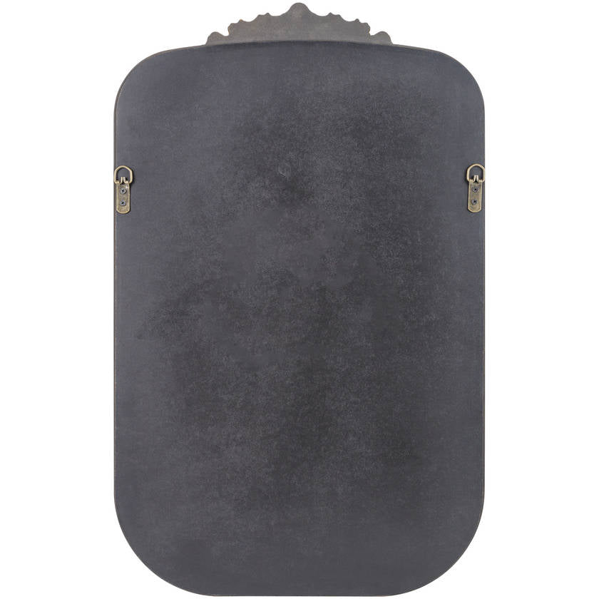 Coralee Traditional Gold Wall Mirror