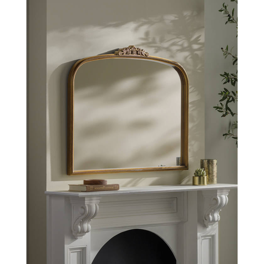 Guadalupe Traditional Gold Wall Mirror