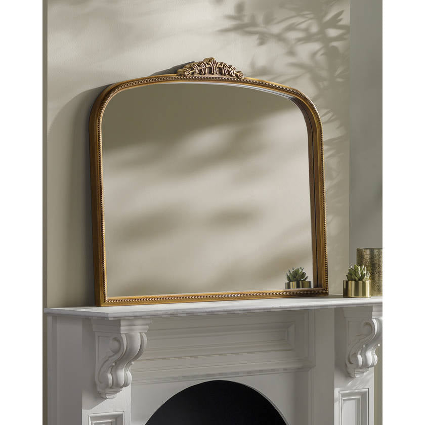Guadalupe Traditional Gold Wall Mirror