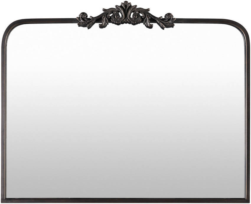 Shawnita Traditional Black Wall Mirror