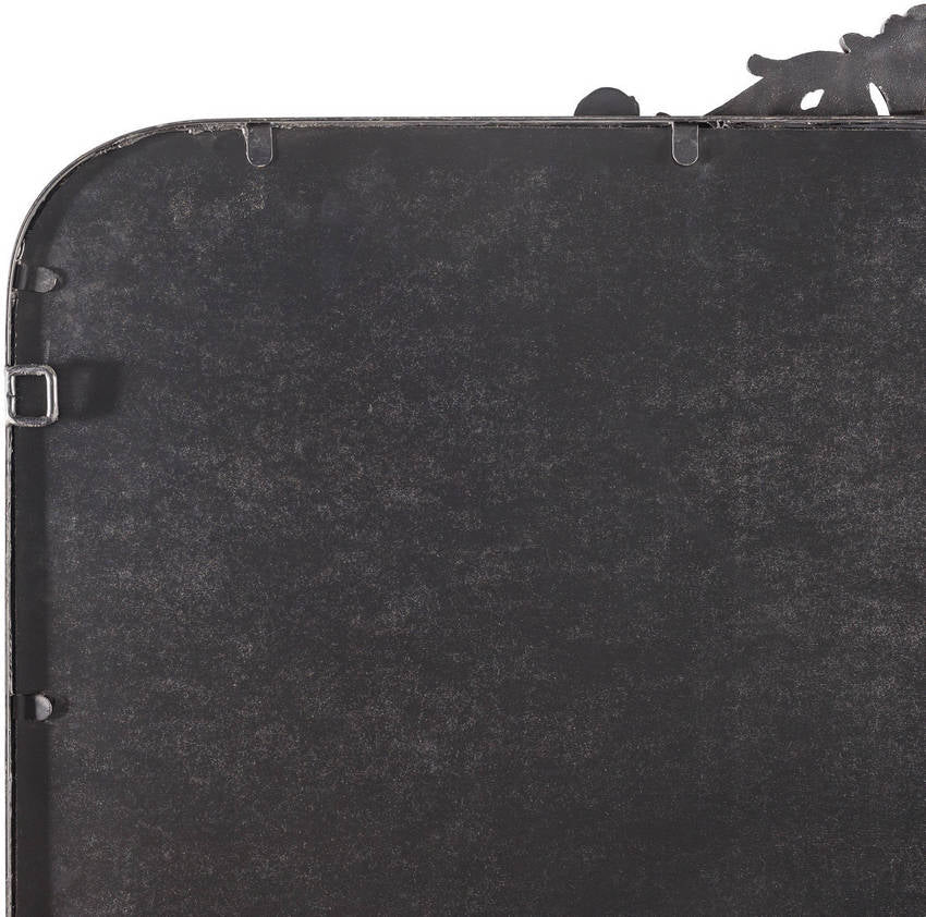Shawnita Traditional Black Wall Mirror