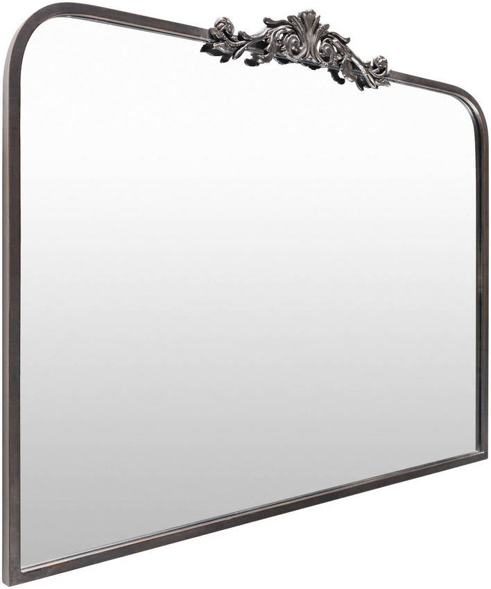 Shawnita Traditional Black Wall Mirror