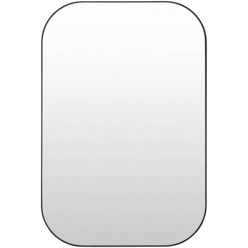 Taisha Modern Black Wall Mirror